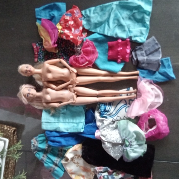 Barbie Other - Mattel Barbie Doll Bundle Clothes (23 Items)